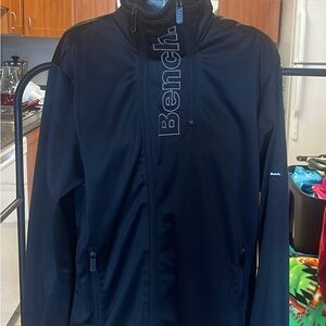 Bench Midnight Black Windbreaker